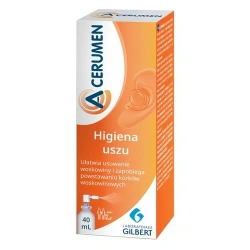 A-Cerumen sprey do uszu 40 ml – do higieny i usuwania woskowinyv