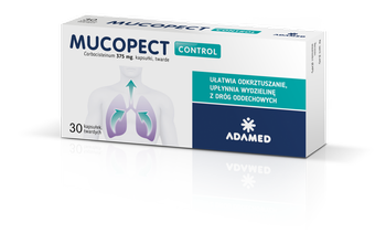 Mucopect Control 375 mg x 30 kaps.