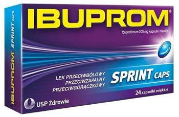 Ibuprom Sprint Caps x 24 kaps.