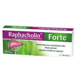 Raphacholin forte 10 tabletek