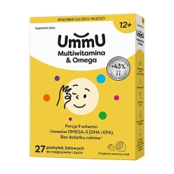 UmmU Multiwitamina&Omega 12+  27 pastylek