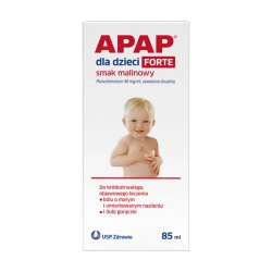 Apap Forte malinowy 85 ml