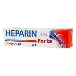 Heparin Hasco Forte żel 1 000 j.m./g 35 g
