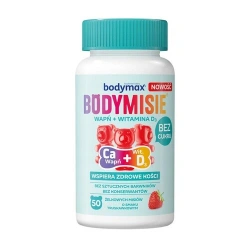 Bodymax Bodymisie Wapń + D3 50 sztuk