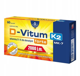 D-Vitum forte 2000 j.m. K2 x 60 kaps.