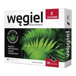 Węgiel Aktywny 30 kapsułek