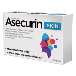Asecurin Skin 20 kapsułek