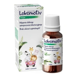 Lokomotiv krople 30 ml – komfort trawienny i podróżny dzieci i dorosłych