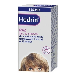 Hedrin Raz żel w sprayu na wszy i ich jaja 60 ml