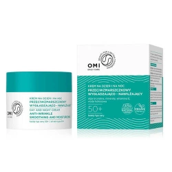 OMI Przeciwzmarszczkowy wygładzająco-nawilżający krem na dzień i na noc 50+ 50 ml