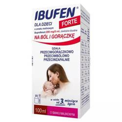 Ibufen Forte smak malinowy 100 ml