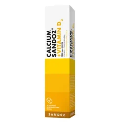 Calcium Sandoz + Vitamina D3 30 tabletek do żucia