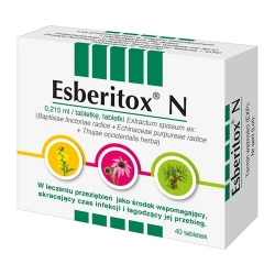 Esberitox N 40 tabletek