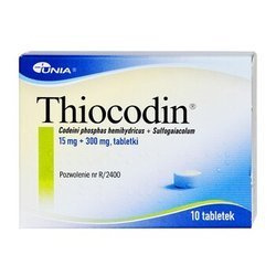 Thiocodin 10 tabletek