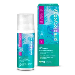 Vianek Prebiotyczny Krem do twarzy Matujący z niacynamidem 50 ml – nawilżający krem do cery mieszanej i tłustej