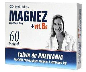 Magnez + Vit.B6 x 60 tabl. POLSKI LEK
