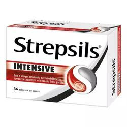 Strepsils Intensive 36 tabletek do ssania
