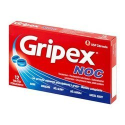 Gripex Noc 12 tabletek