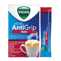 Vicks AntiGrip Max 10 saszetek
