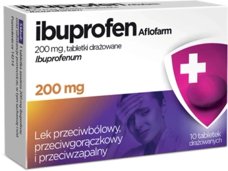 Ibuprofen Aflofarm 200 mg 10 tabletek