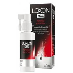 Loxon Max Płyn przeciw wypadaniu włosów x 60 ml