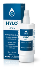 Hylo-Gel nawilżające krople do oczu x 10 ml