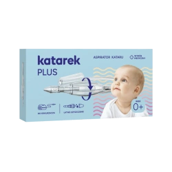 Aspirator do nosa dla niemowląt Katarek Plus, 1 sztuka