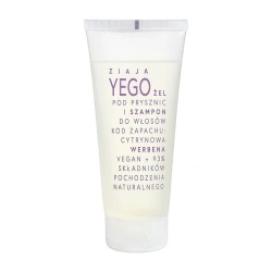 ZIAJA YEGO Żel pod prysznic i Szampon Cytryna Werbena 200 ml