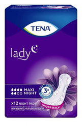 TENA LADY MAXI NIGHT Podpaski specjalistyczne x 12 szt.