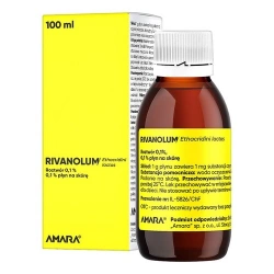 Rivanolum 0,1% płyn 100ml Amara