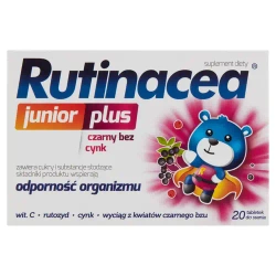 Rutinacea Junior Plus 20 tabletek do ssania