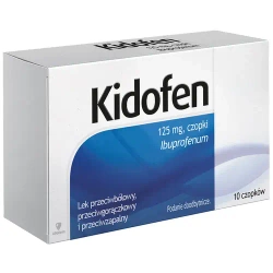 Kidofen 125mg 10 czopków