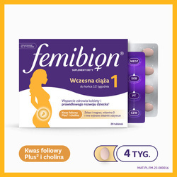 Femibion 1 Wczesna ciąża x 28 tabl.