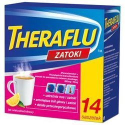 Theraflu Zatoki x 14 saszetek