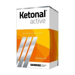 Ketonal Active 50mg x 30 kaps. 