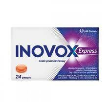 Inovox Express pomarańcz. x 24 pastyl.