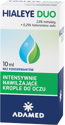 Hialeye Duo Krople do oczu x 10 ml