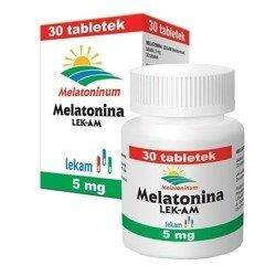 Melatonina 5mg x 30 tabl. pojemn.