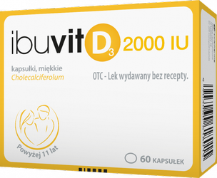 Ibuvit D3 2000 IU x 60 kaps.