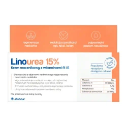 LINOUREA 15% A+E Krem mocznikowy 50 g