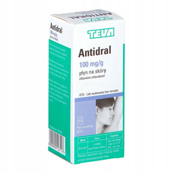 Antidral płyn na skórę x 50 ml