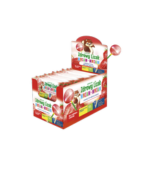 Zdrowy Lizak MNIAM-MNIAM truskawkowy DISPLAY 40 sztuk