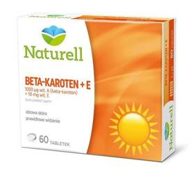 NATURELL Beta-karoten+E x 60 tabl.