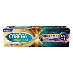 Corega Power Max Supreme All-In-1 Krem 40g – wyrób medyczny do protez