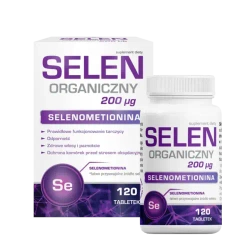 Selen Organiczny 120 tabletek Domowa Apteczka 