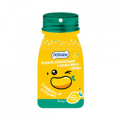 Drażetki odświeżające o smaku mięty i mango 16 g Dosfarm