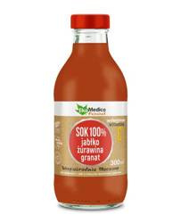 EkaMedica Jabłko/żurawina/granat sok 300ml