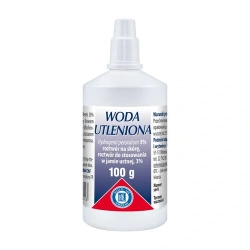 Hasco Woda utleniona 3% 100 g  – do przemywania ran i płukania jamy ustnej