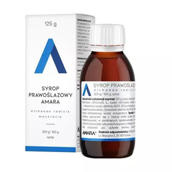 Syrop Prawoślazowy 125 g Amara