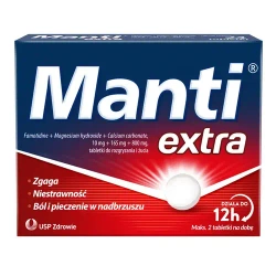 Manti Extra 24 tabletki do rozgryzania i żucia